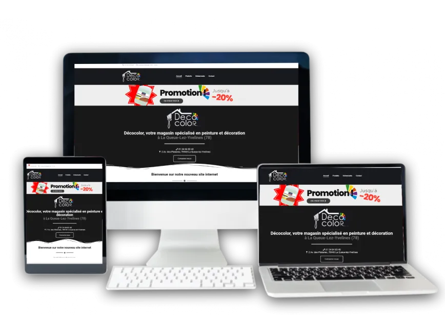 Site internet Decocolor