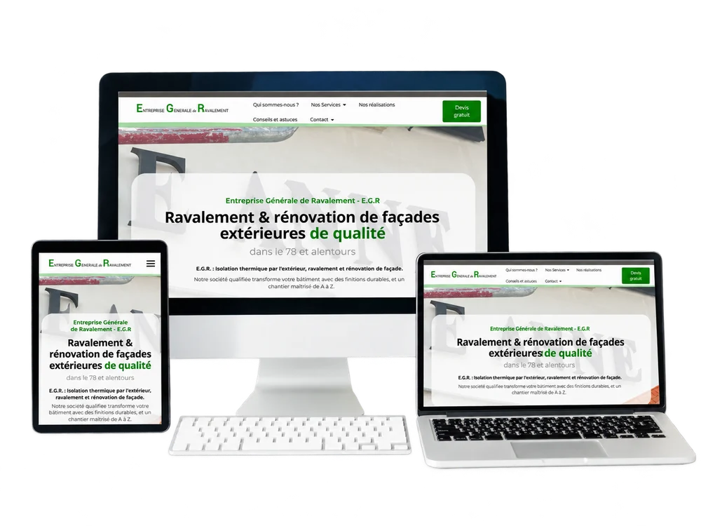 Aperçu du site EGR 78
