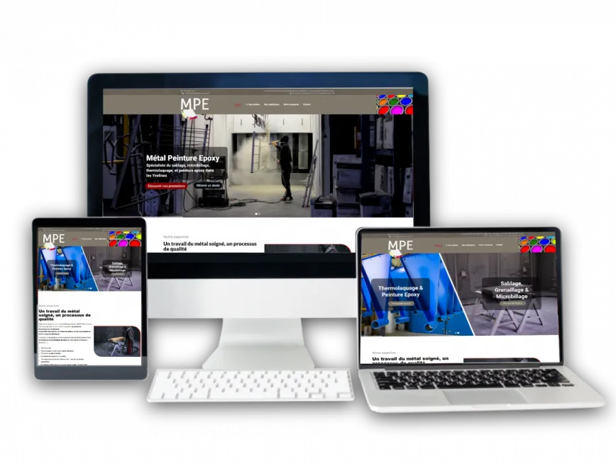 Site internet Métal Peinture Epoxy