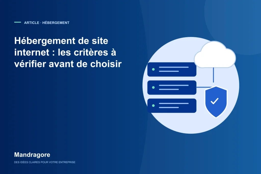 Serveurs, infrastructure cloud et protection SSL.